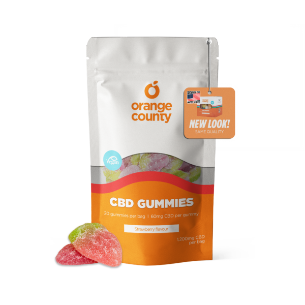 Orange County CBD Gummy Strawberries Big Grab Bag