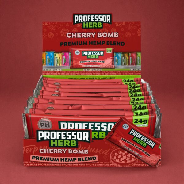 Professor Herb Premium Hemp Blend (24g) - Cherry Bomb