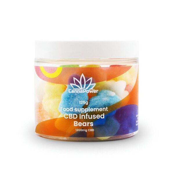 Cannapower CBD Infused Bears - 125g