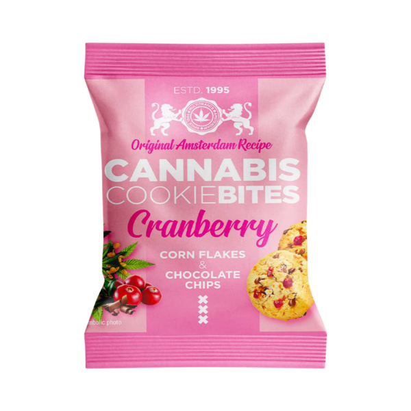 Multitrance: Cranberry Cannabis Cookie Bites 22G