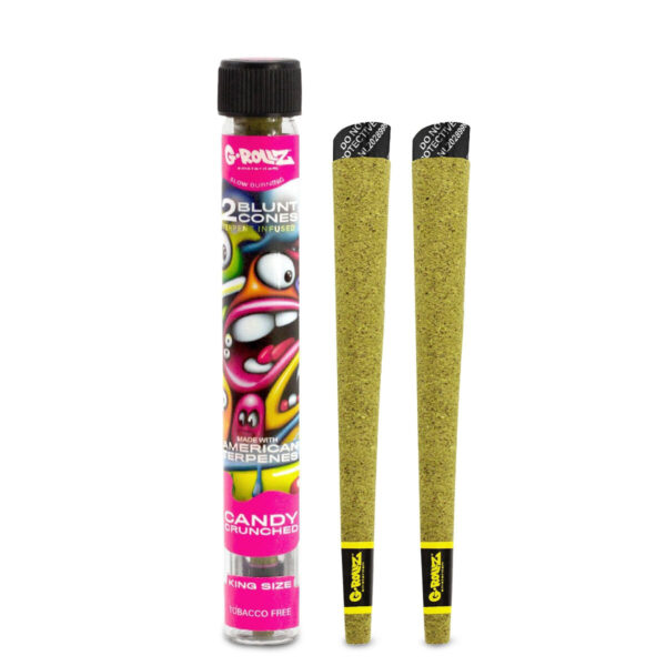 G-Rollz Terpene Infused Blunt Cones - Candy Crunched