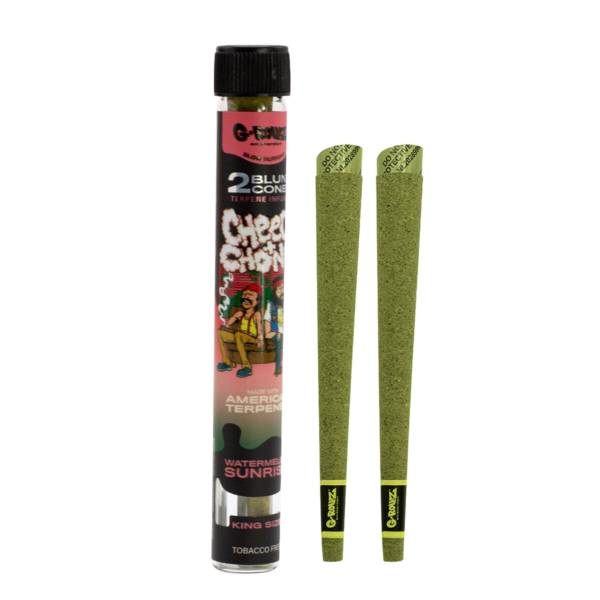 G-Rollz 'Cheech & Chong' Terpene Infused Hemp Blunts 2pcs - Watermelon Sunrise