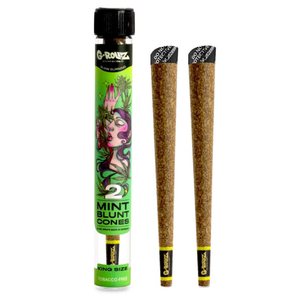 G-Rollz Terpene Infused Blunt Cones - Mint