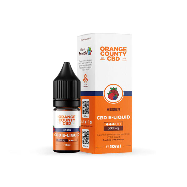 Orange County CBD E-liquid 300mg 10ml — Heisen