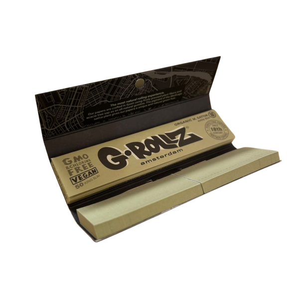 G-Rollz Medicago Sativa Extra Thin Papers, Filters & Wooden Poker Value Pack