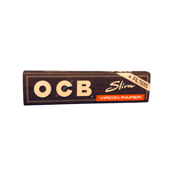 OCB Rolling Papers + Tips: Virgin - King Size Slim
