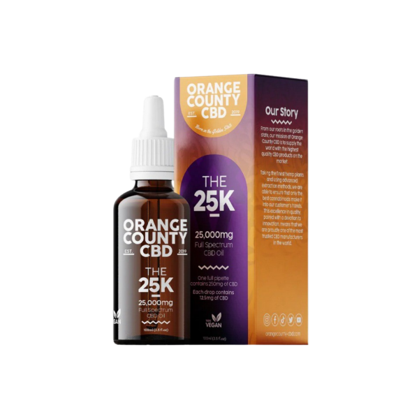 Orange County CBD MCT Tincture Oil 100ml