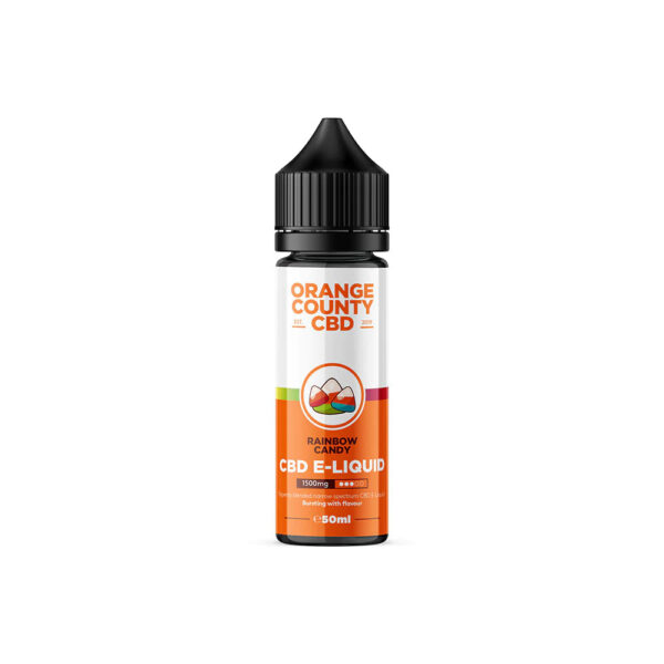 Orange County CBD E-liquid 1500mg 50ml — Rainbow Candy
