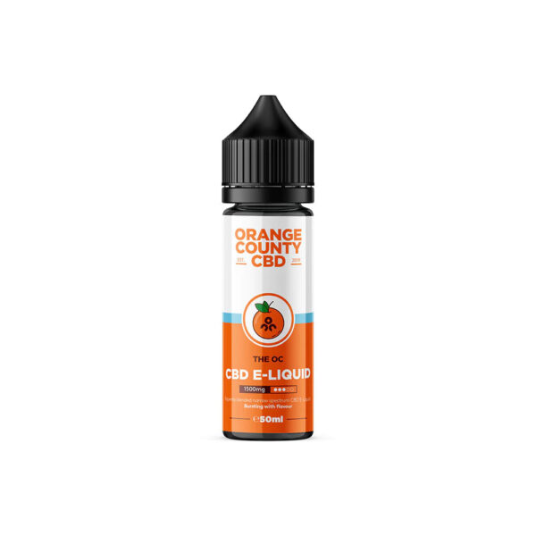 Orange County CBD E-liquid 1500mg 50ml — The OC