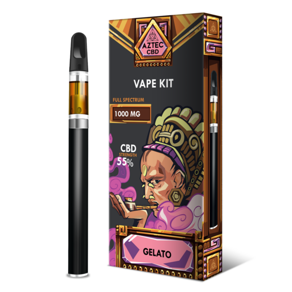 Aztec 55% CBD Vaping Kit — Gelato
