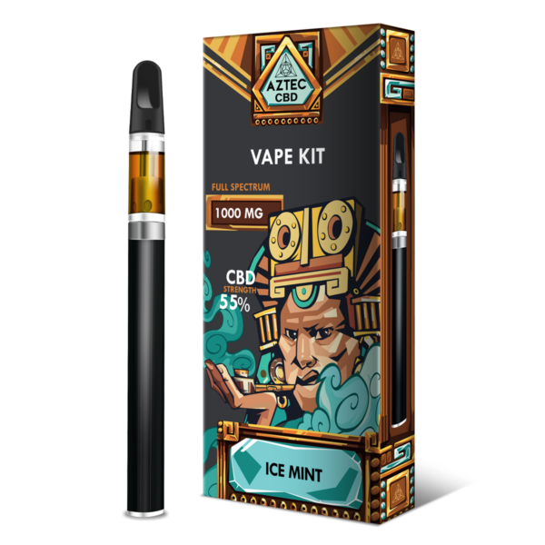Aztec 55% CBD Vaping Kit — Ice Mint