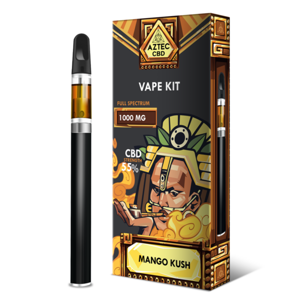 Aztec 55% CBD Vaping Kit — Mango Kush