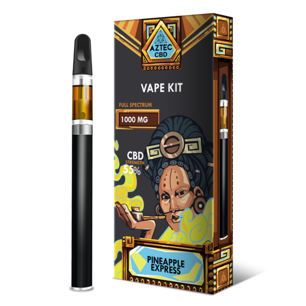 Aztec 55% CBD Vaping Kit — Pineapple Express