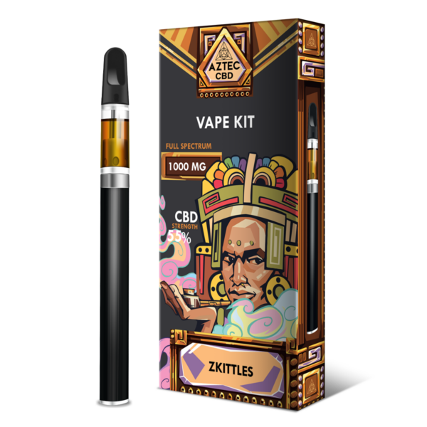Aztec 55% CBD Vaping Kit — Zkittlez