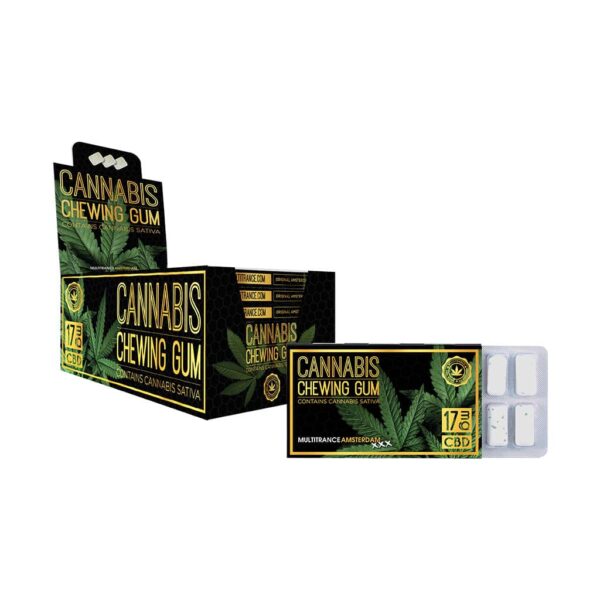 Cannabis CBD Chewing Gum: Cannabis Sativa - 17mg