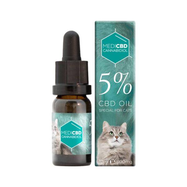 MediCBD CBD Oil for Cats 5% (500mg) 10ml