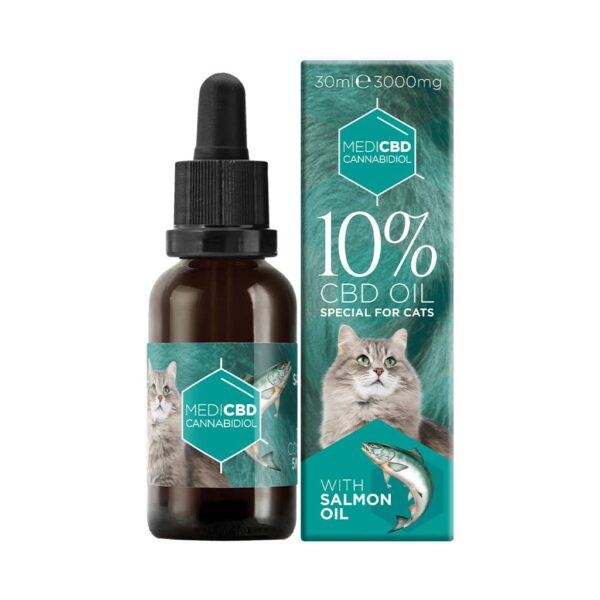 MediCBD CBD Oil for Cats 10% (3000mg) 30ml