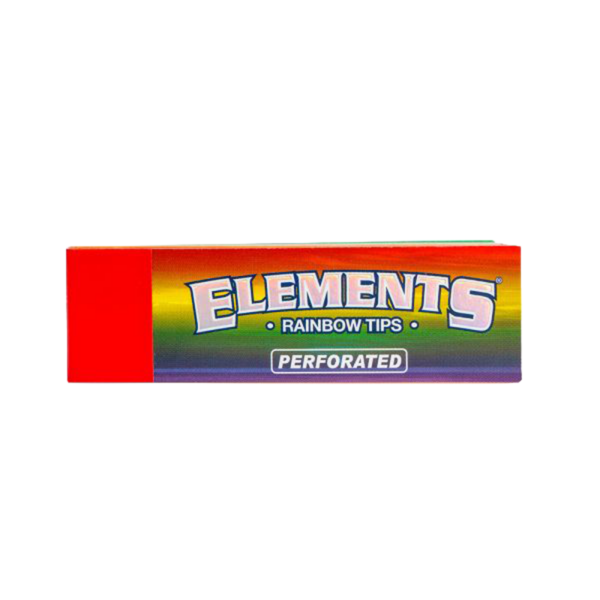 Elements Perforated Premium Rainbow Rolling Tips