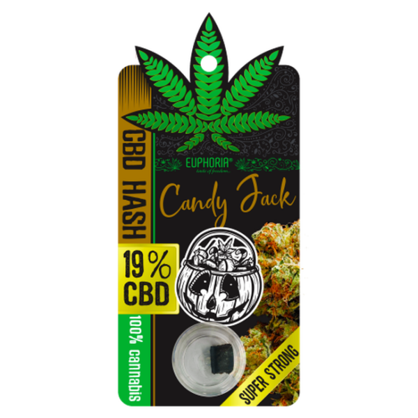 Euphoria: CBD Hash (19%) - 1g — Candy Jack