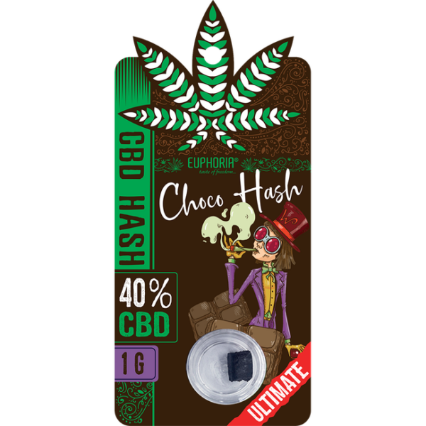 Euphoria: CBD Hash (40%) - 1g — Choco