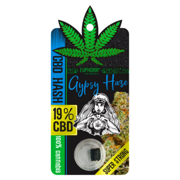 Euphoria: CBD Hash (19%) - 1g — Gypsy Haze