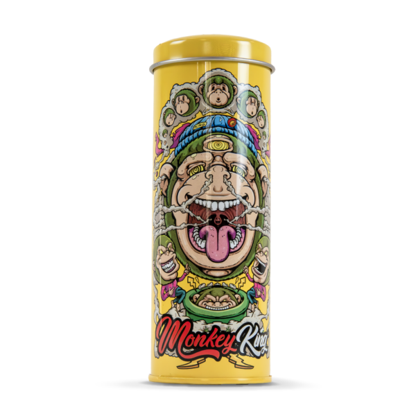 Monkey King Mixed Smoking Gift Set: Round Tin Ed. — Green