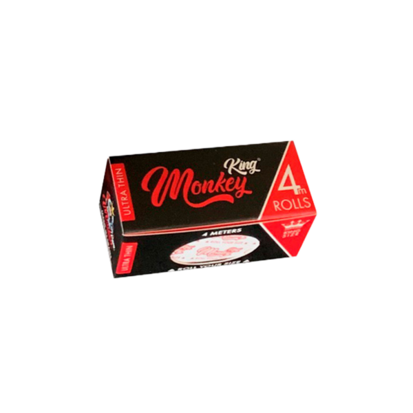 Monkey King King Size Ultra Thin 4m Rolls - White (24 Pack) — Single Pack