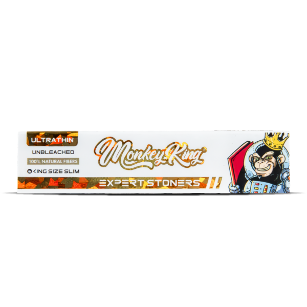 Monkey King Expert Stoners Rolling Papers: Hemp - King Size Ultra Thin — Single Pack