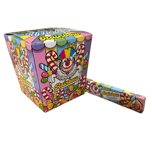 Monkey King Rolling Papers & Tips: Rainbow - King Size — 24pcs Full Box