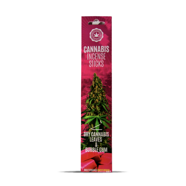 Multitrance Dry Cannabis Incense Sticks — Dry Cannabis & Bubblegum