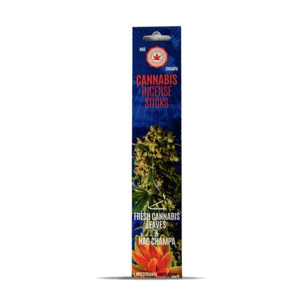 Multitrance Dry Cannabis Incense Sticks — Fresh Cannabis & Nag Champa