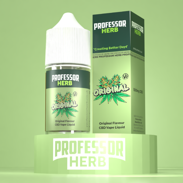 Professor Herb CBD Vape Liquid 1000mg/30ml - V2 — Original