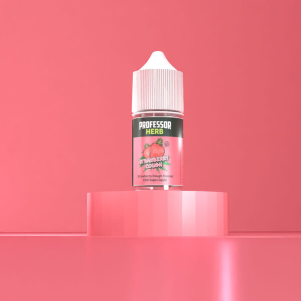 Professor Herb CBD Vape Liquid 1000mg/30ml - V2 — Strawberry Cough