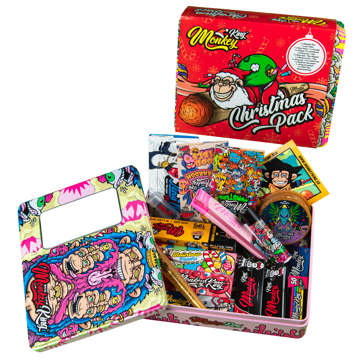 Monkey King Mixed Smoking Gift Set: Christmas Pack - Image 2