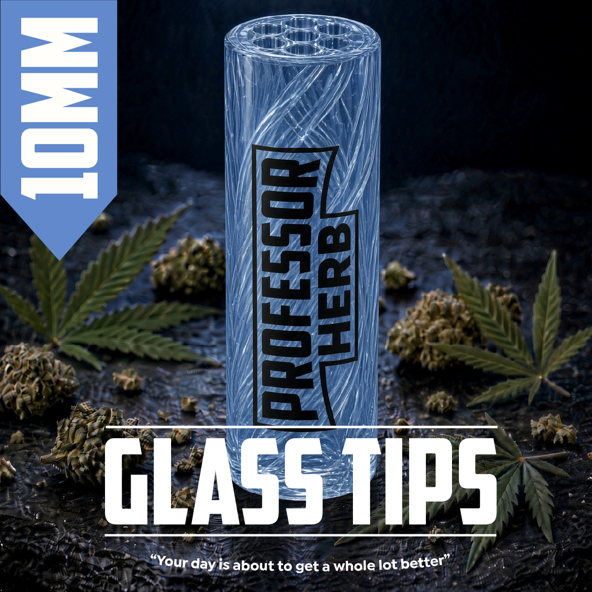 Professor Herb: 10mm Glass tips