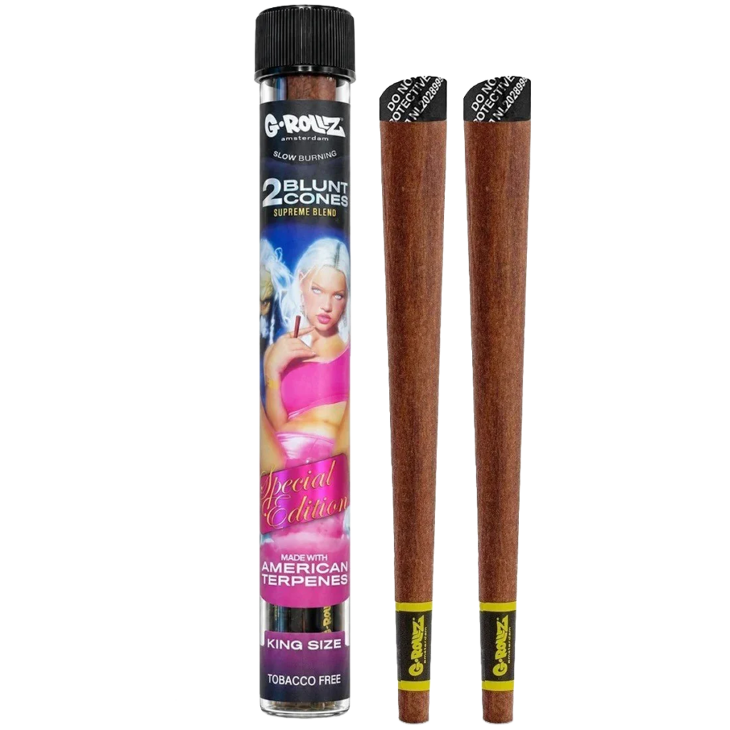 G-Rollz Supreme Blend Special Edition Blunt Cones 2 Pack